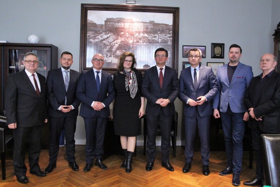 Spotkanie prezydentów podregionu katowickiego