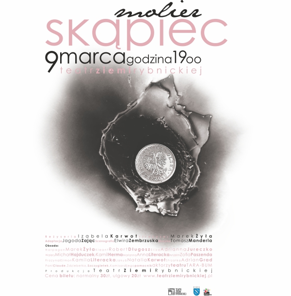 "Skąpiec" - komedia Moliera w wykonaniu Teatru RONDO TZR