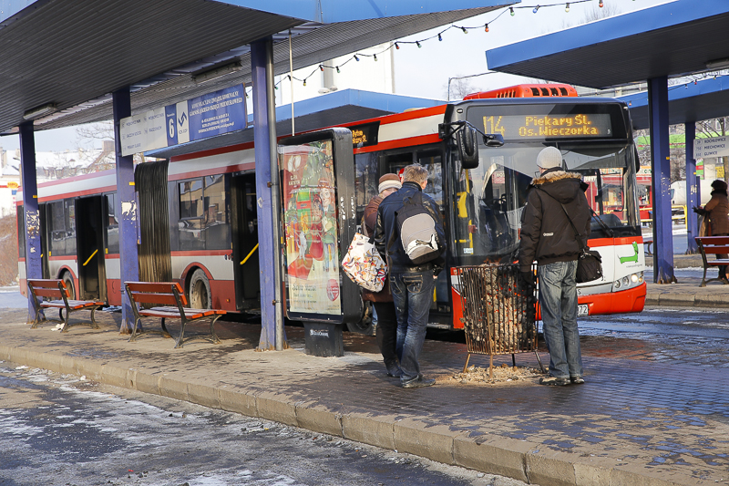 Mróz nie odpuszcza! Koksowniki na przystankach