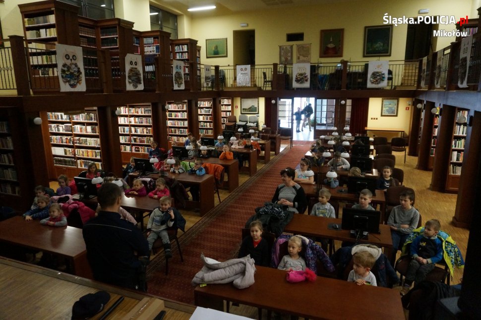 Z najmłodszymi o bezpieczeństwie podczas ferii zimowych