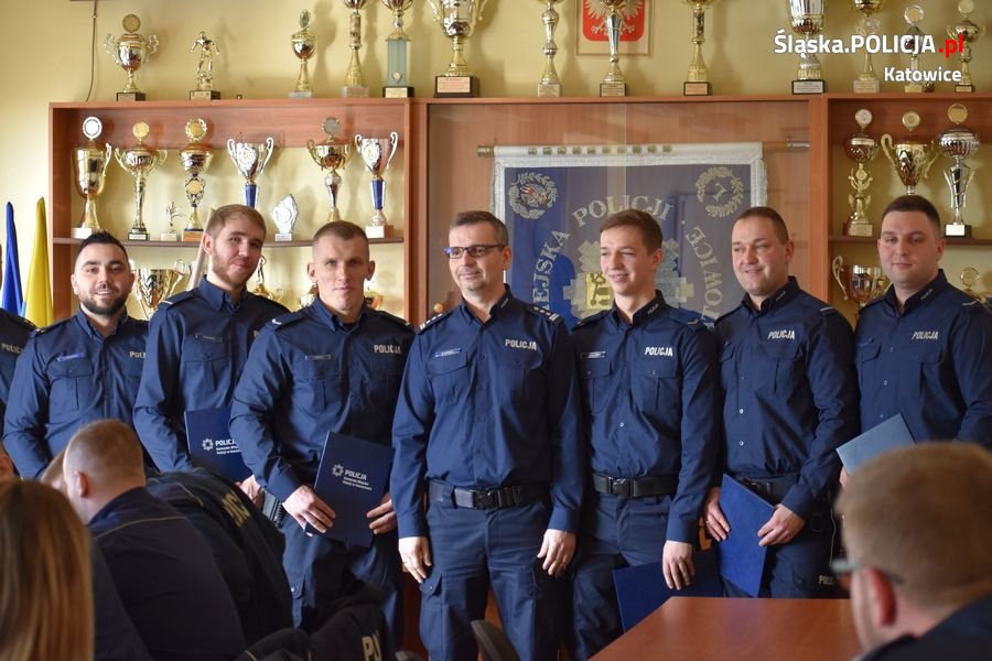 Komendant podziękował policjantom