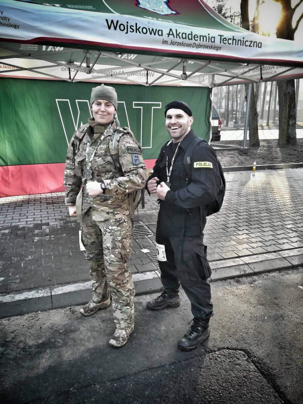 Świętochłowicka policjantka na mecie Półmaratonu Komandosa