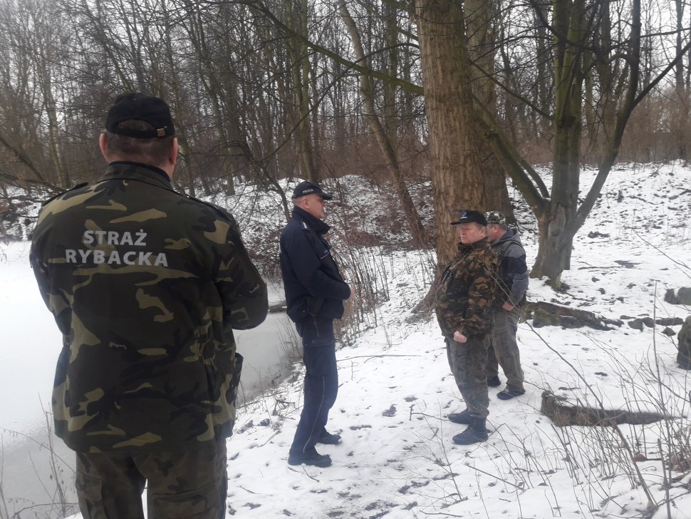 Wspólny patrol dzielnicowych i Straży Rybackiej