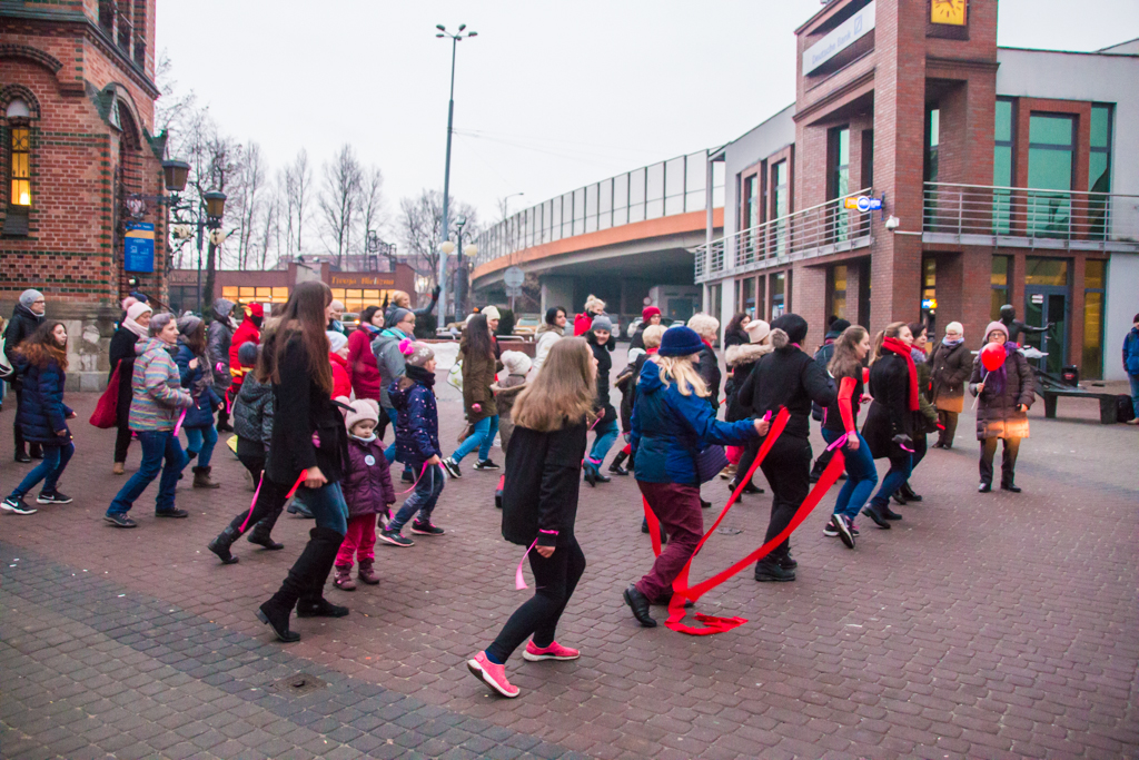Zatańczyły przeciwko przemocy wobec kobiet