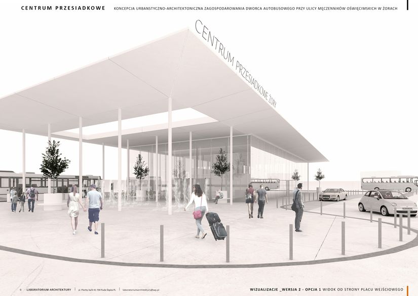 W Żorach powstanie nowoczesne centrum przesiadkowe