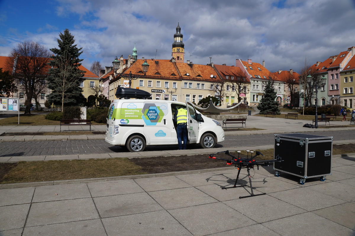 Eko-patrol skontrolował powietrze w mieście