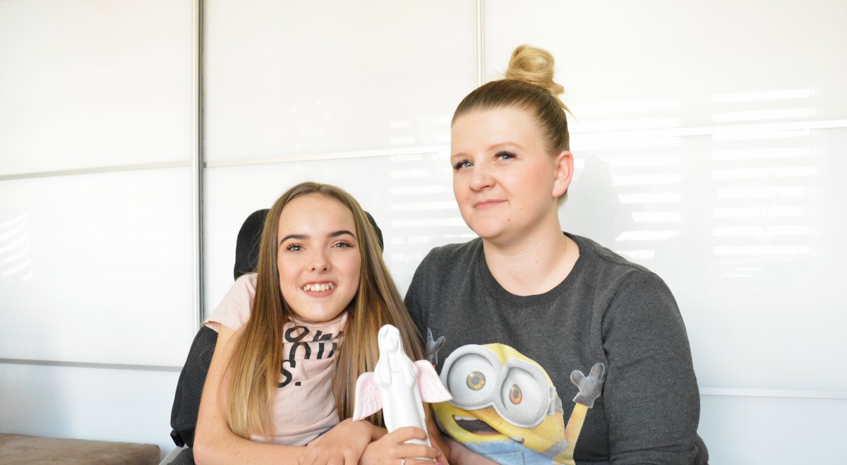 Wolontariuszka działająca na rzecz niepełnosprawnych