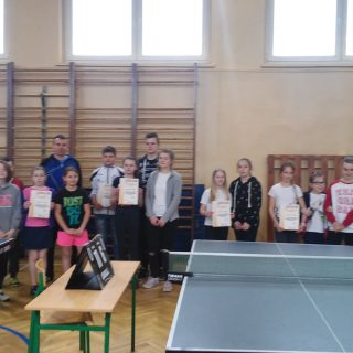 Kolejny sukces SP 13 w tenisie stołowym