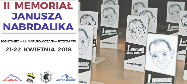 Już w kwietniu II edycja Memoriału Janusza Nabrdalika