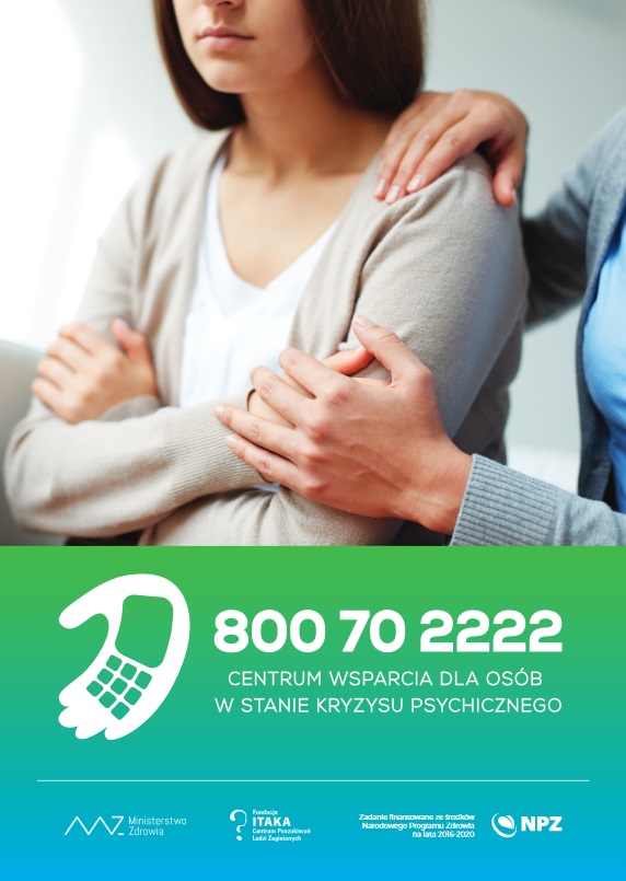 Centrum Wsparcia dla osób w stanie kryzysu psychicznego