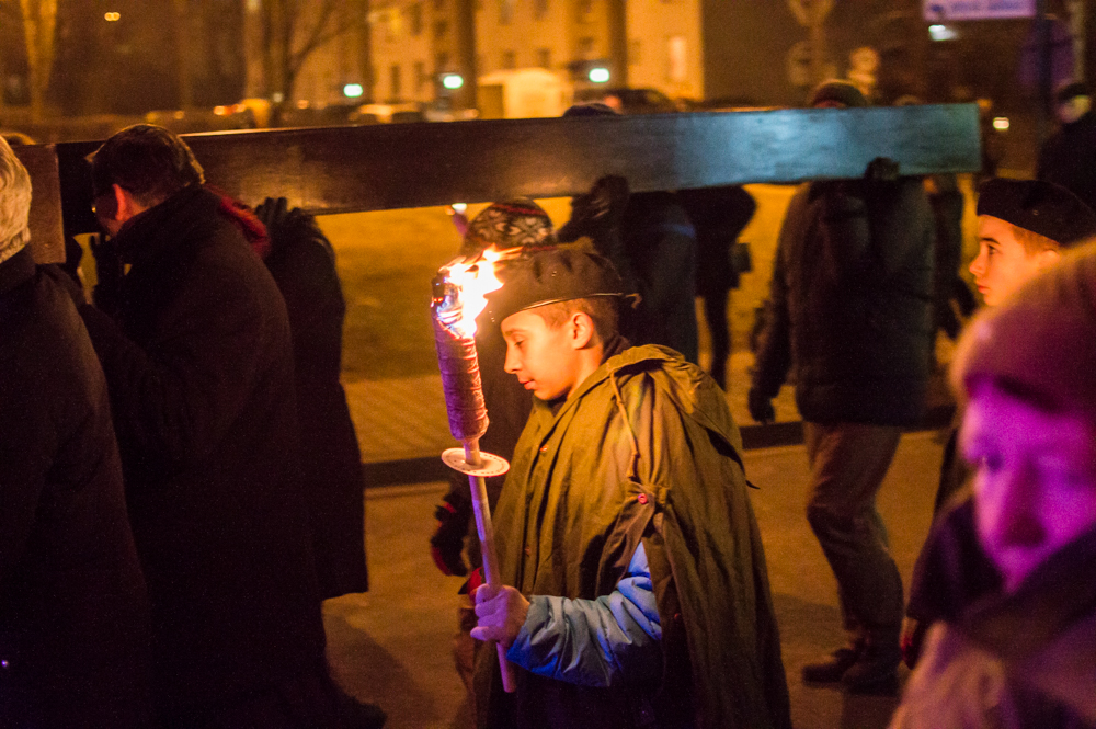 Droga krzyżowa w Katowicach