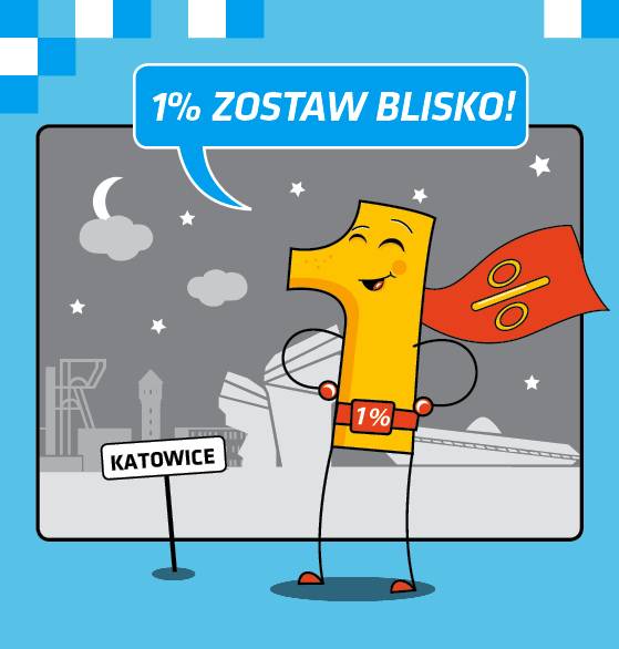 1% zostaw blisko