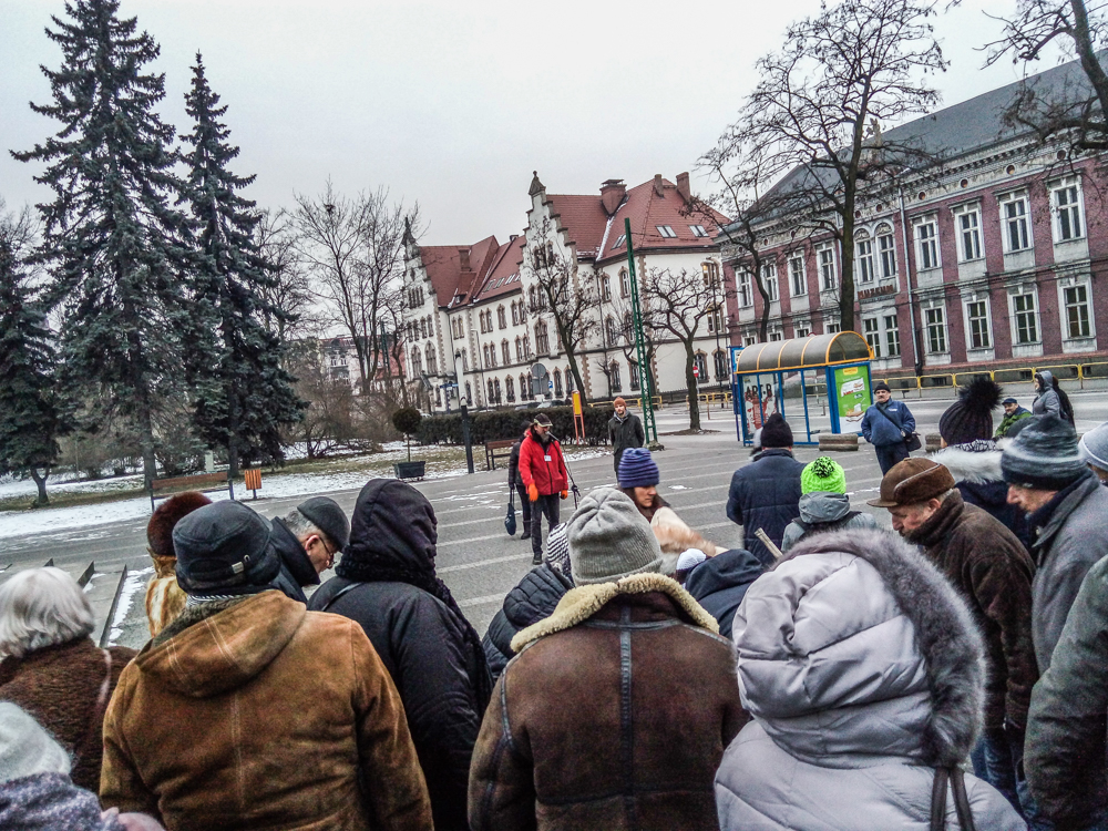 Protestowali w obronie pomnika