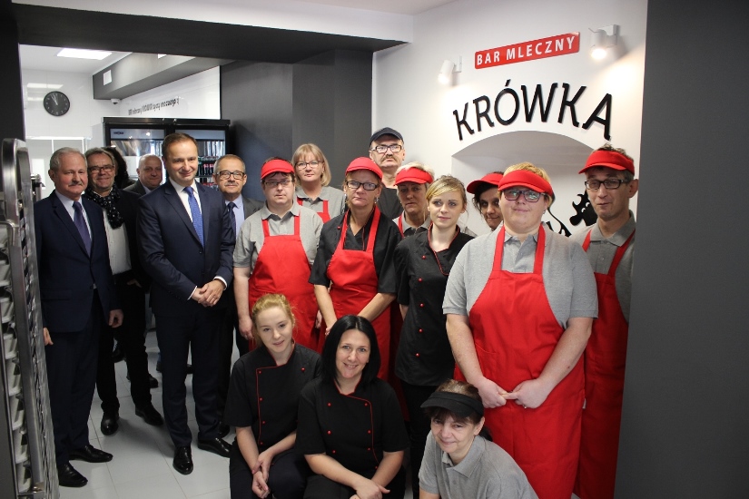 Bar Mleczny Krówka działa już w nowej siedzibie!