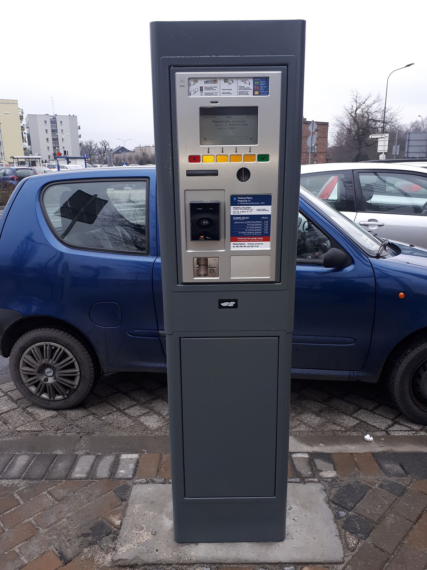 Kartą w nowych parkomatach