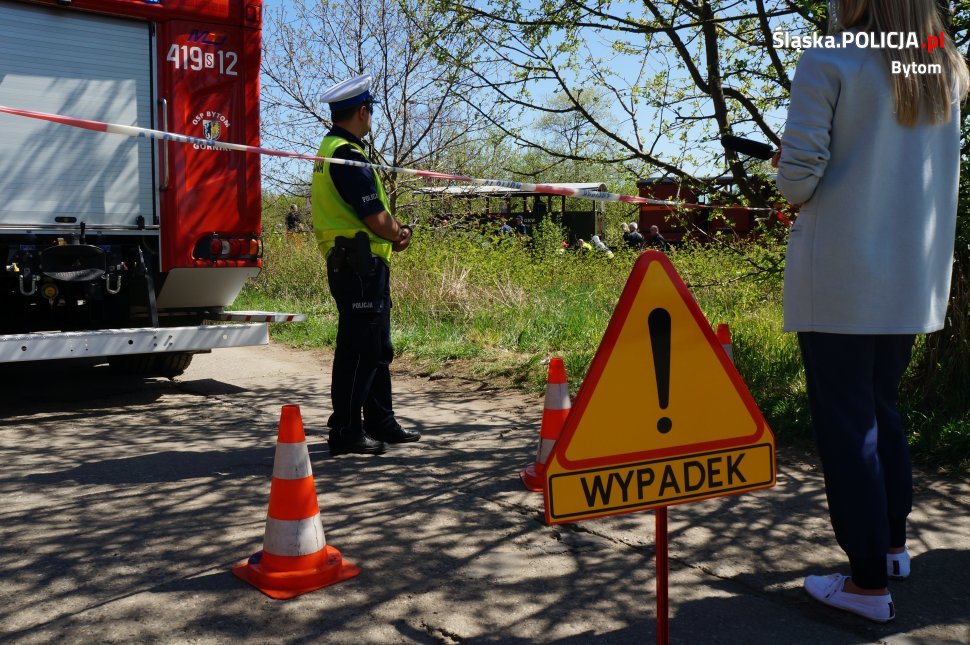Wypadek na przejeździe kolejowym - ćwiczenia