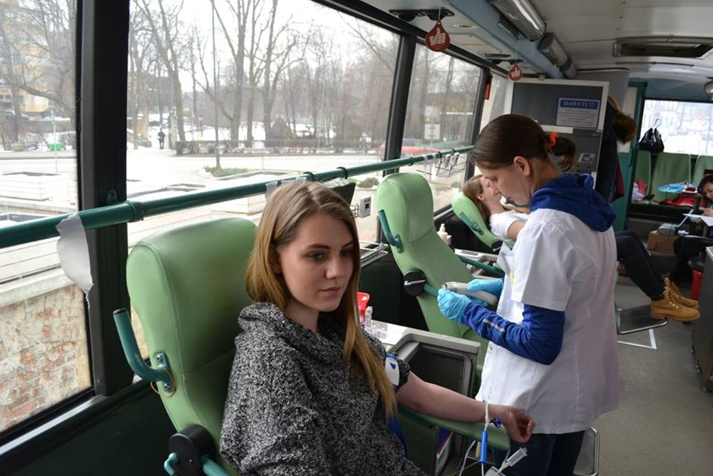 Dziś akcja krwiodawstwa na rynku