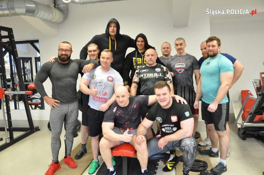 Medale dla najsilniejszych katowickich policjantów
