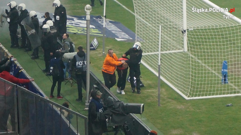 PZPN ukarał Ruch Chorzów za zamieszki na stadionie