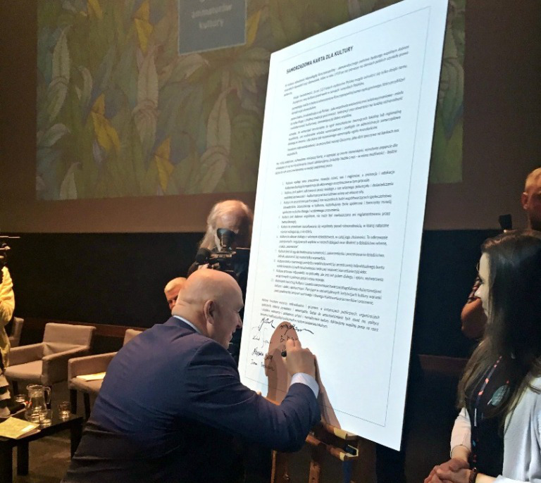 Chorzów podpisał Samorządową Kartę dla Kultury