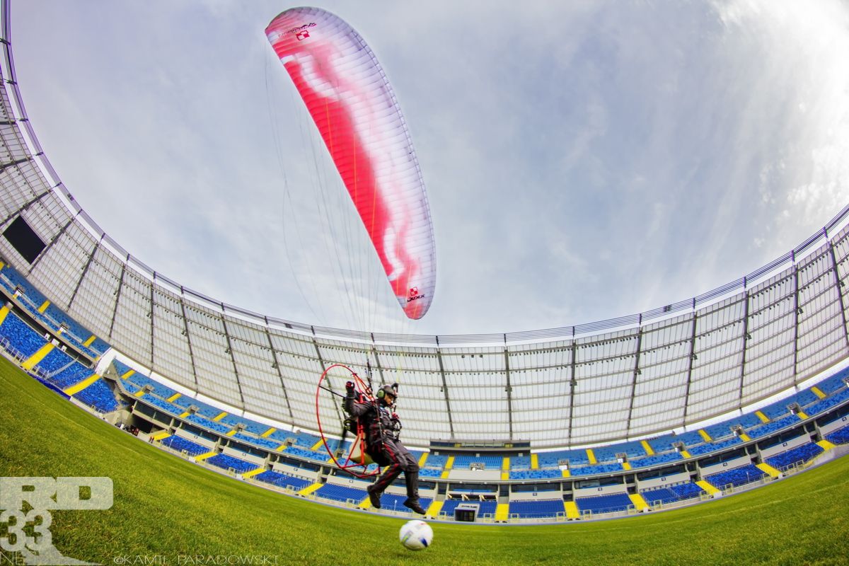 Motoparalotnie na Stadionie Śląskim