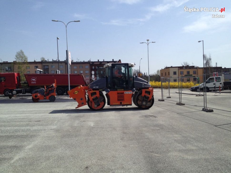 Zatrzymali nietrzeźwych kierowców koparki i walca