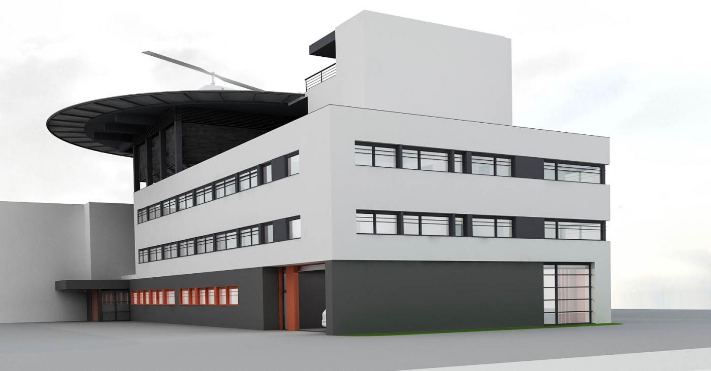 Szpitalny Oddział Ratunkowy z lądowiskiem w Zabrzu