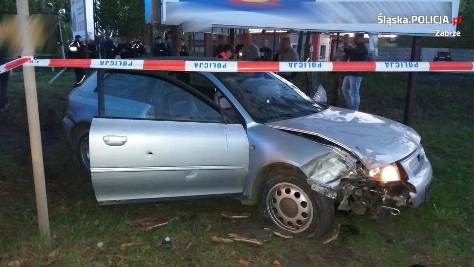 Strzelanina i policyjna obława w Zabrzu