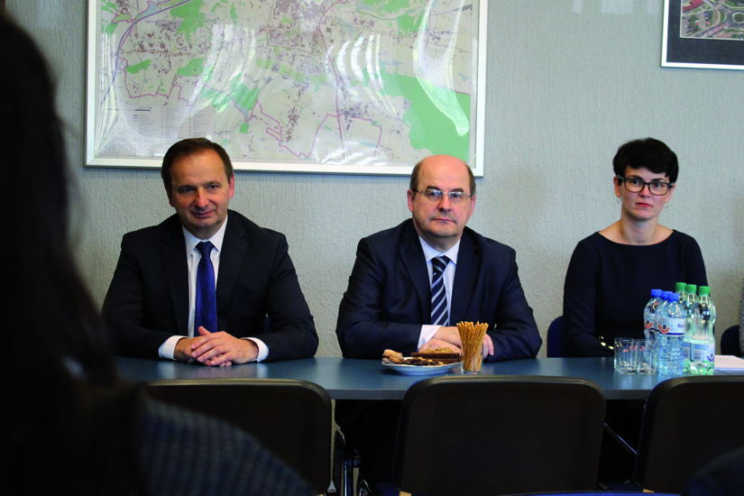 Wizyta samorządowców z Ukrainy w Żorach