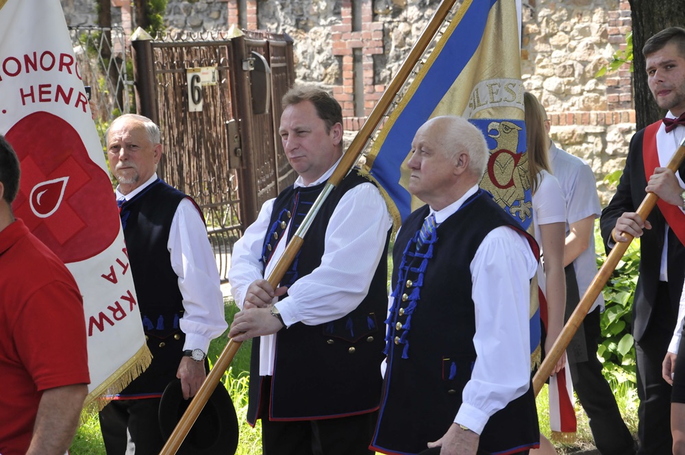 Uroczystość z okazji 3 Maja 45