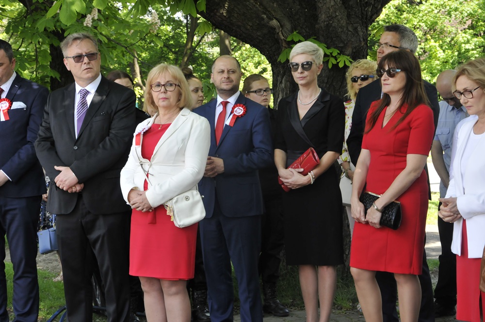 Uroczystość z okazji 3 Maja 86