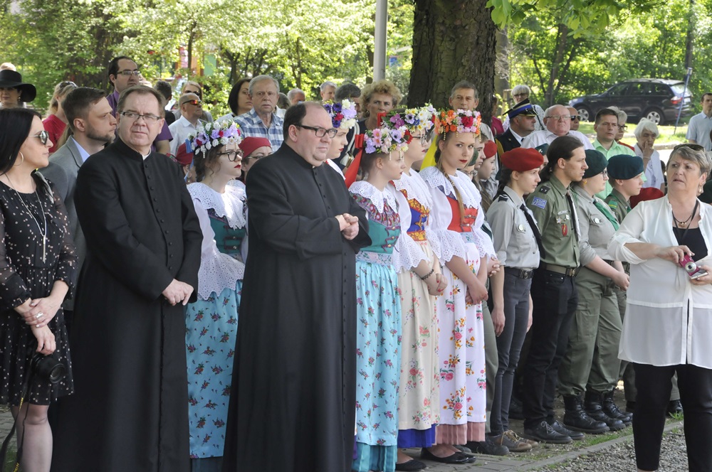 Uroczystość z okazji 3 Maja 97
