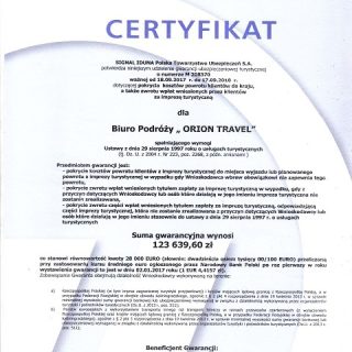 Biuro podróży Orion Travel