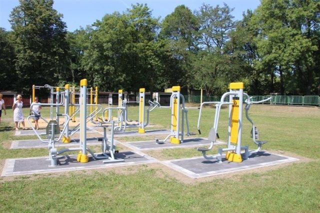 Siłownia zewnętrzna na Przełajce