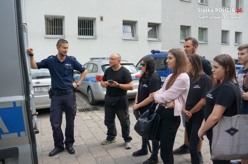 Kadeci z I LO w komendzie