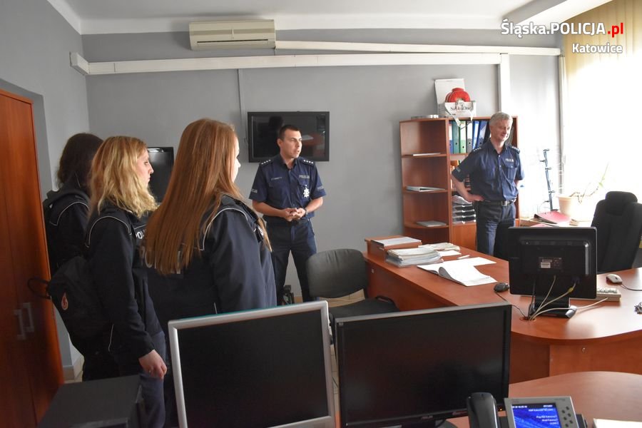 Wizyta niemieckich policjantów w Katowicach