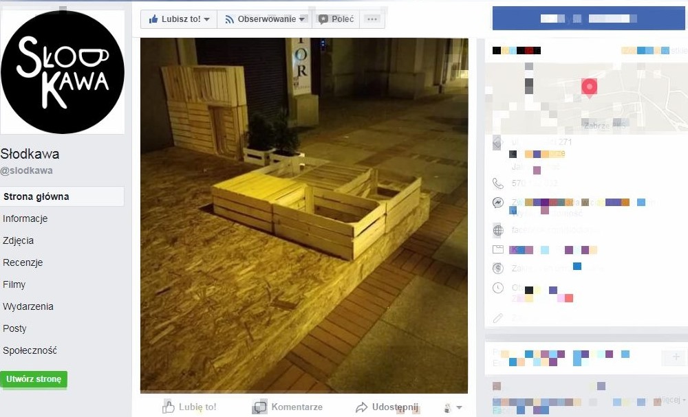 Zniszczyli ogródek kawiarni…