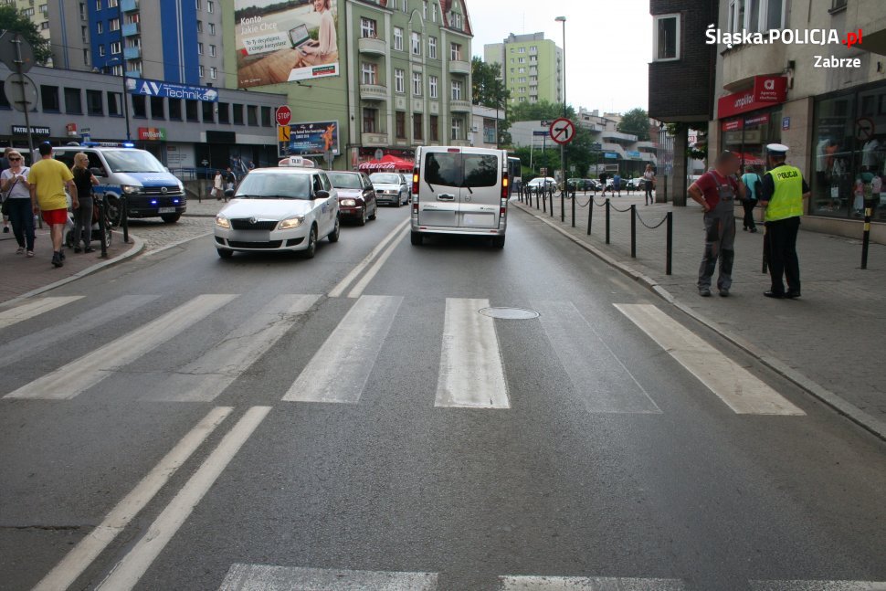 11-latka potrącona na przejściu dla pieszych