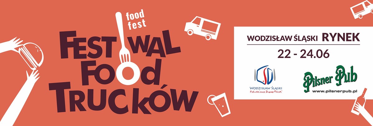 W weekend food trucki w Wodzisławiu Śląskim