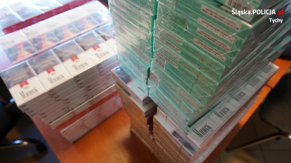 Tyscy policjanci przejęli nielegalny towar za 25 tys. zł