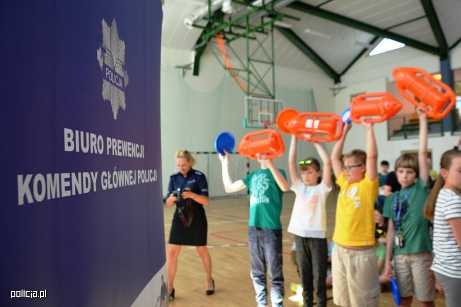 Policja apeluje o ostrożność nad wodą!