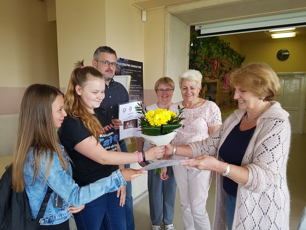 Spotkanie z Panią Bimler - Mackiewicz i Jackiem Kamińskim