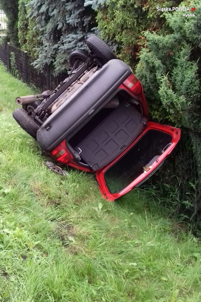 Dachowanie na Boguszowickiej