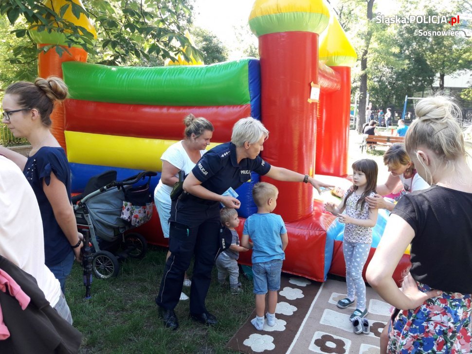 Policjanci w przedszkolu