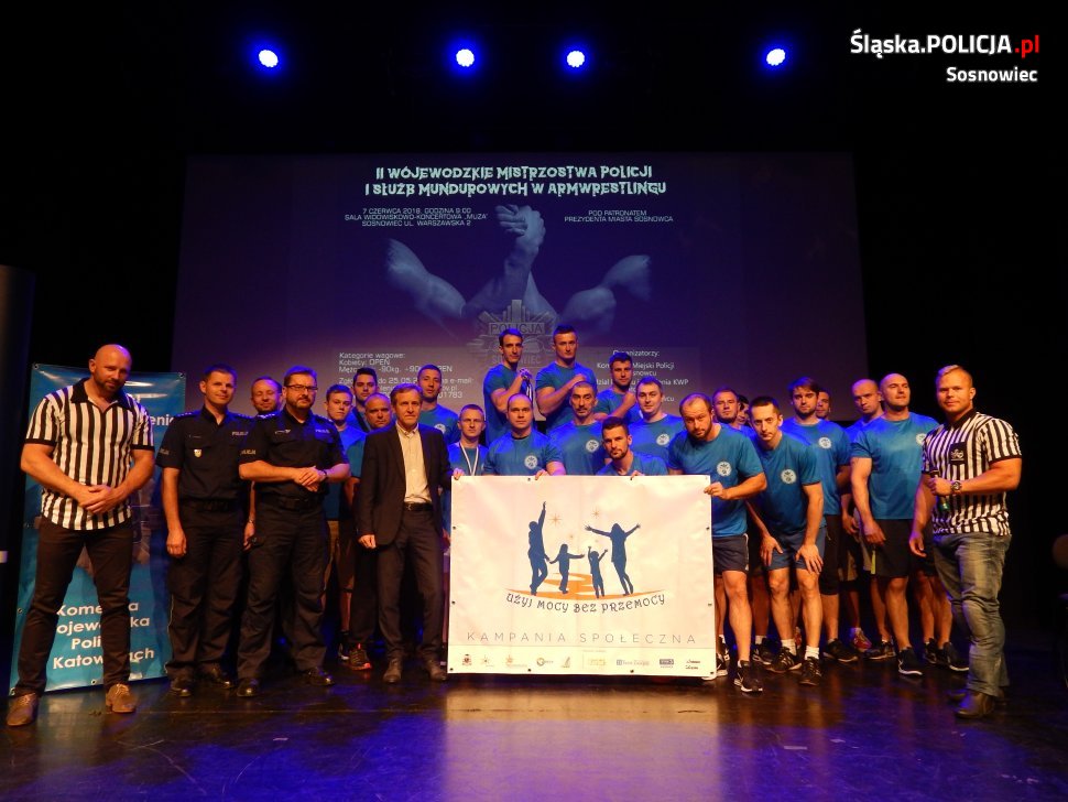 Mistrzostwa Policji i Służb Mundurowych w Armwrestlingu