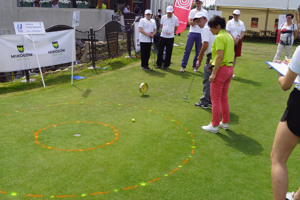 [ZDJĘCIA] Młodzi olimpijczycy w Golf Parku