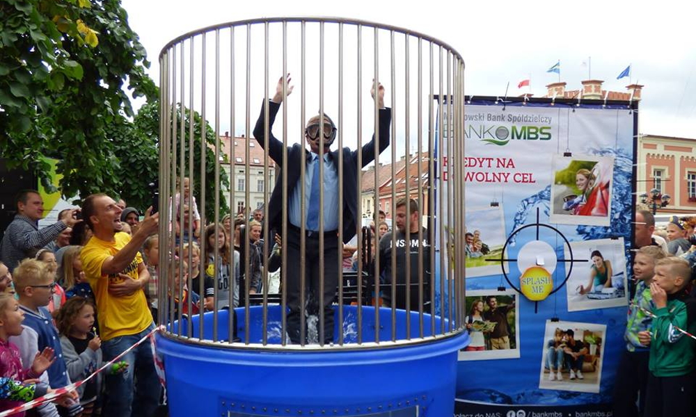 Jubileusz 10-lecia MOSiR: Burmistrz został nurkiem!