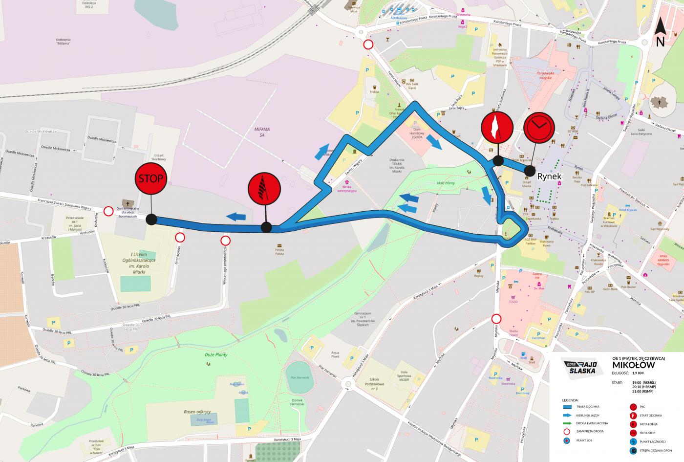 2. Rajd Śląska: drogi zamknięte podczas rajdu