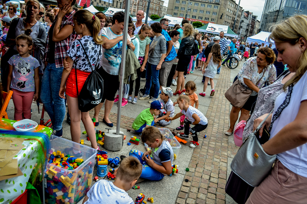 Dzień Dziecka na rynku - Kilometry Dobra
