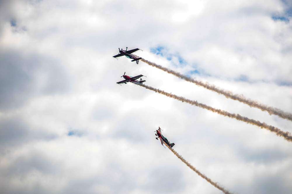 Łogień! Fajera! Samoloty i wojsko na Muchowcu! 64